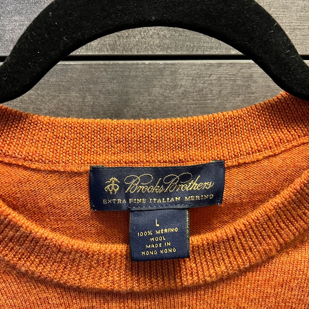 Brooks Brothers Merino Wool Sweater